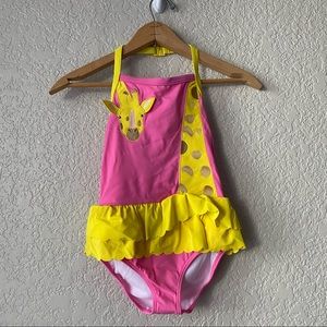 NWT Mini Boden Giraffe Swimming Suit